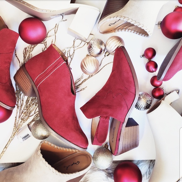 🚨LAST PAIR//The Cheyenne// Brick red bootie - Picture 6 of 7